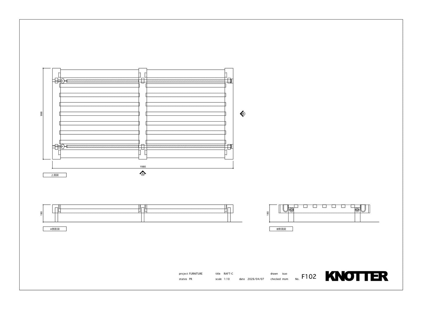 RAFT | BEDFRAME
