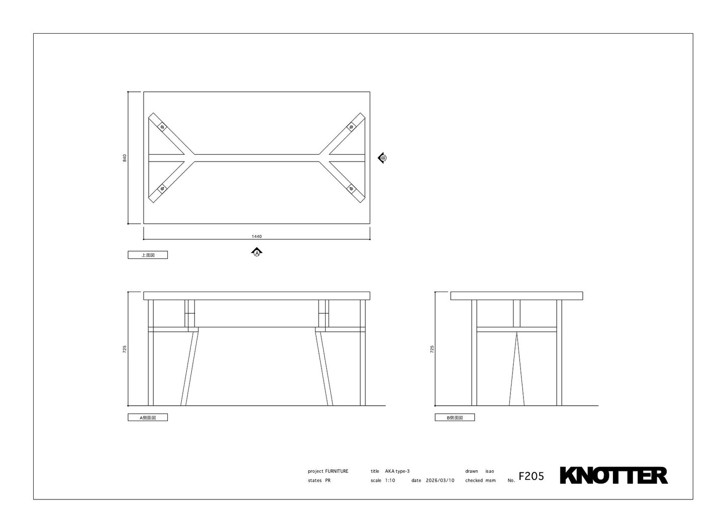 BOW | TABLE